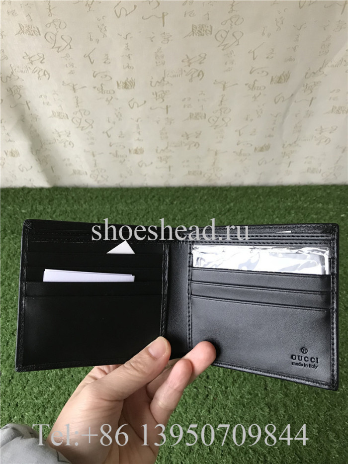 Gucci Black Leather Wallet