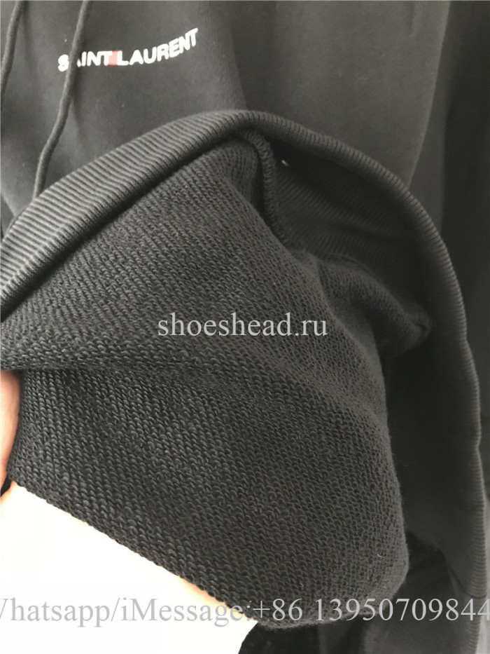 Saint Laurent Black Hoodie