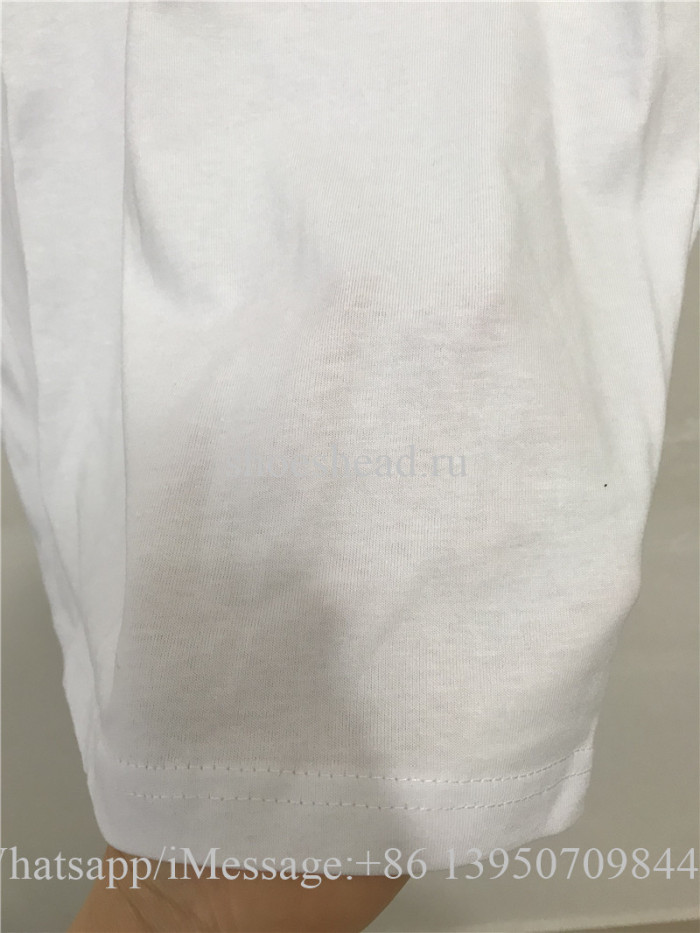 Supreme White Tshirt With Bape Box Logo