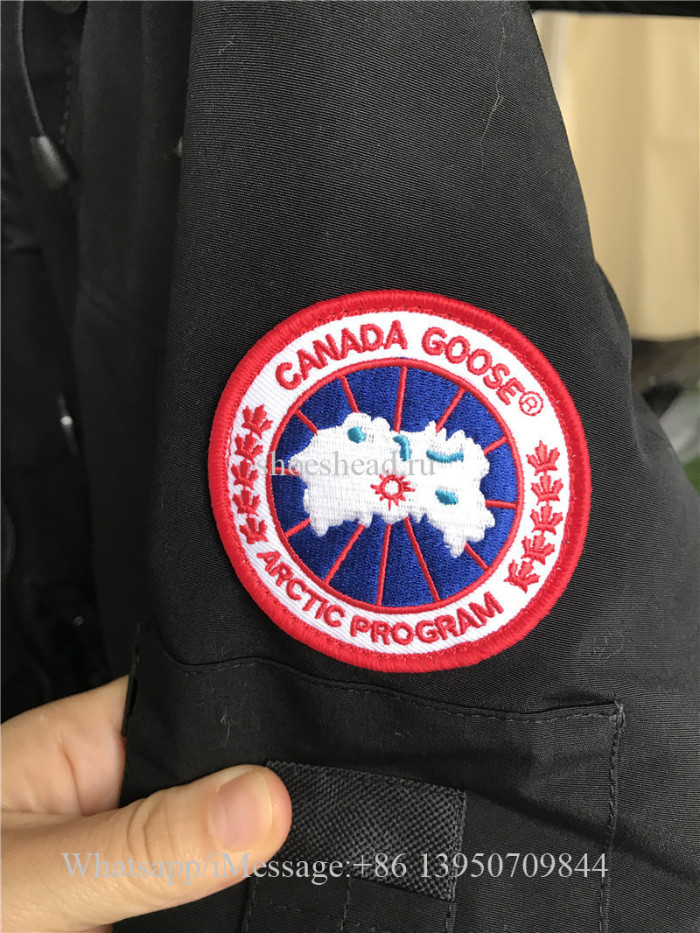 Nobis Canada Goose Down Jacket Black