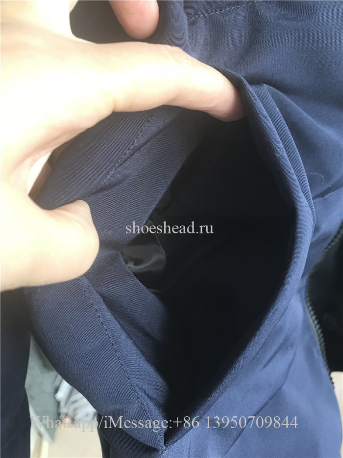 Nobis Canada Goose Navy Blue Coat