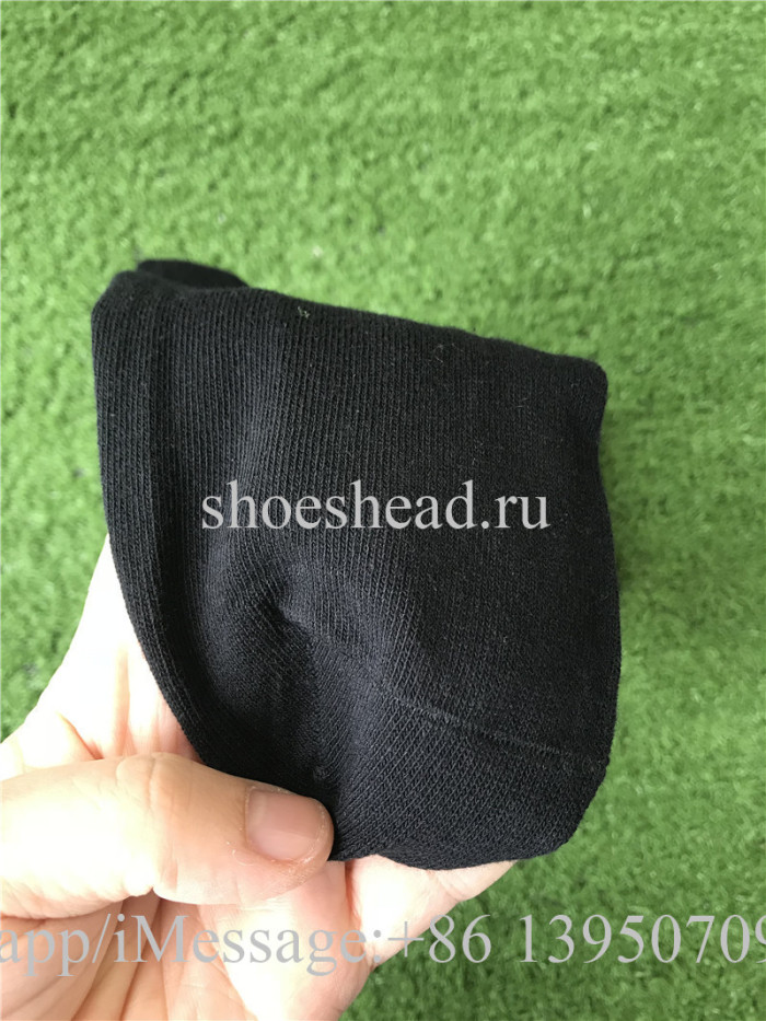 Calabasas Black Sock