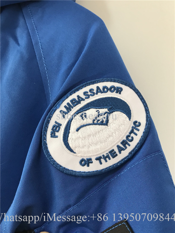 Canada Goose Polar Bears International Chilliwack Bomber Down Jacket