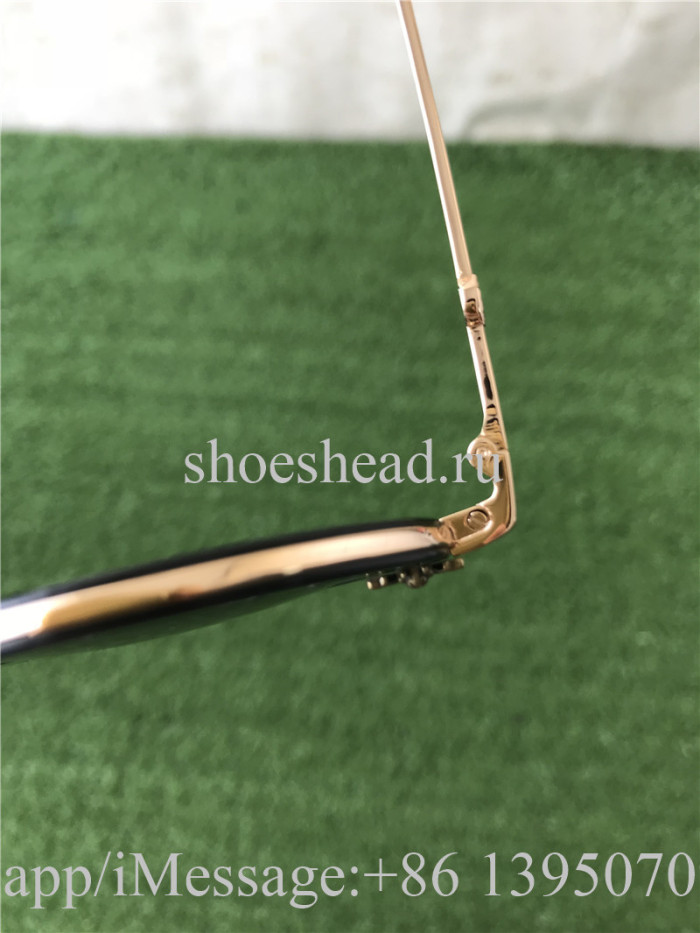 Gucci Round Frame Metal Sunglasses