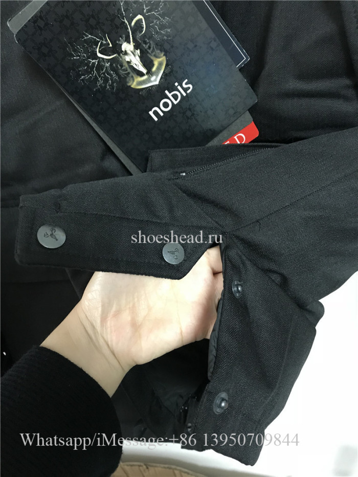 Nobis Canada White Duck Down Jacket Black