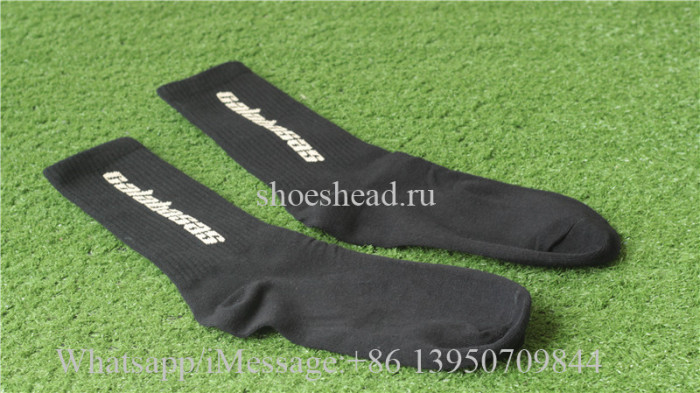 Calabasas Black Sock