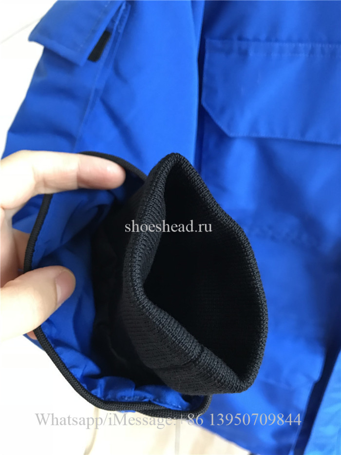 Nobis Canada Goose Blue Down Coat
