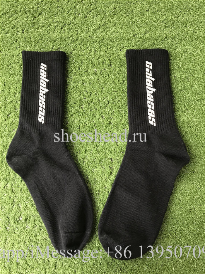 Calabasas Black Sock
