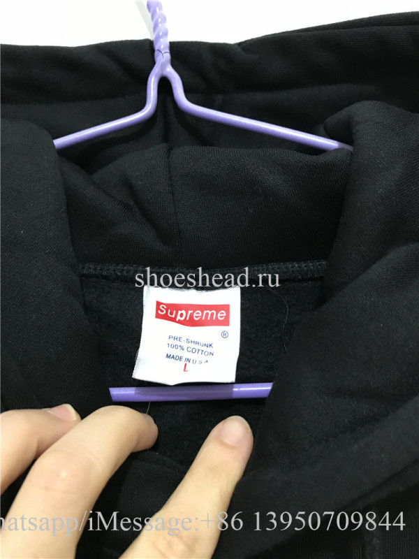 Supreme CDG Black Hoodie