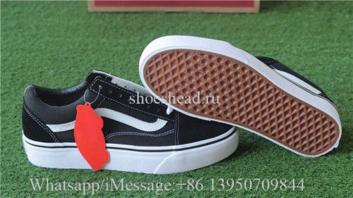 Vans Old Skool Platfor Trainer Black White