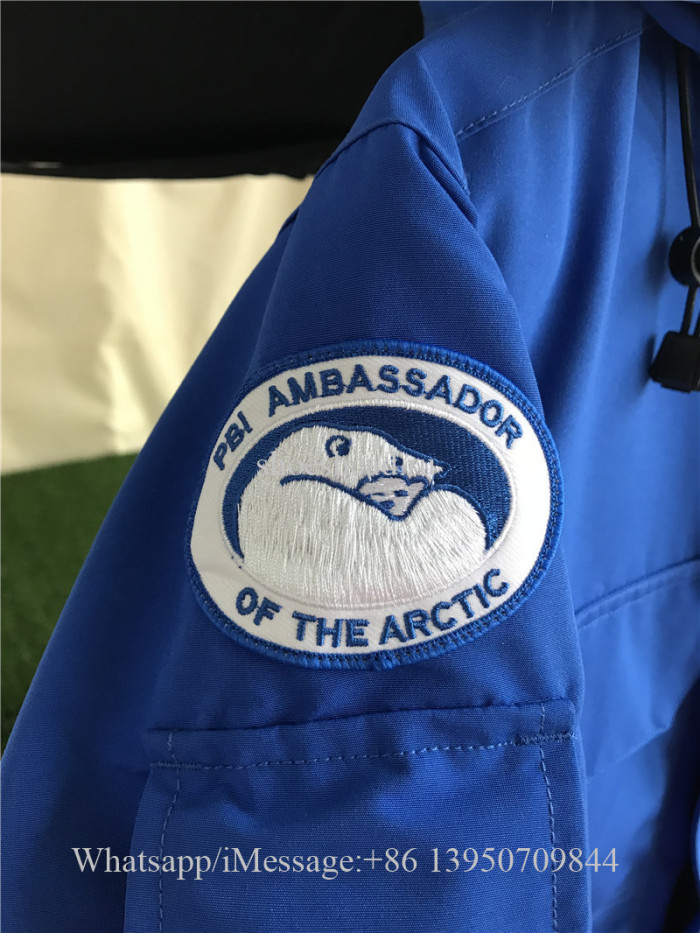 Nobis Canada Goose Blue Down Coat