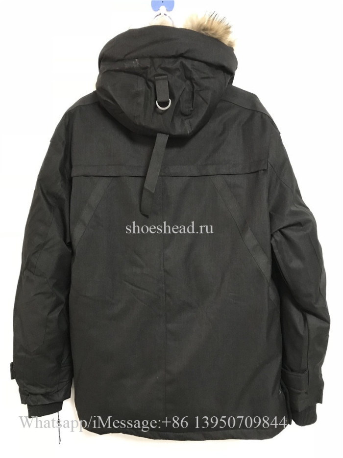 Nobis Canada White Duck Down Jacket Black