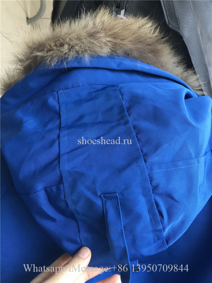 Nobis Canada Goose Blue Down Jacket