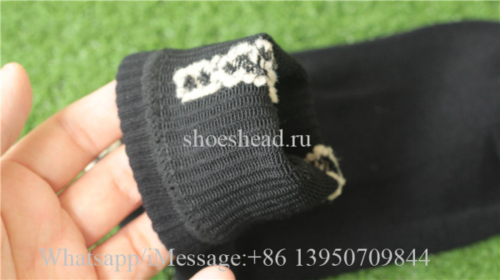 Calabasas Black Sock