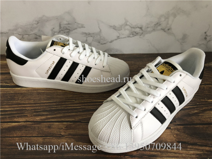 Adidas Superstar Sneaker Black White