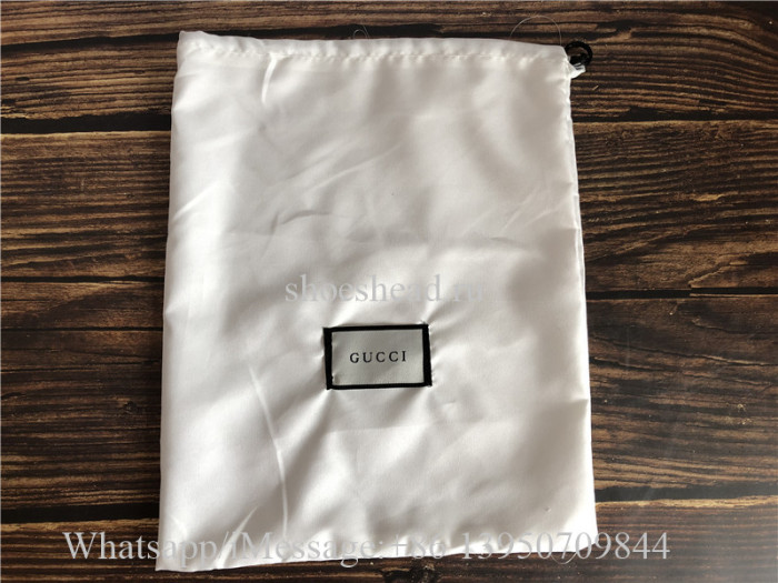 Gucci G74 Leather Sneaker With Web In Butter Leather