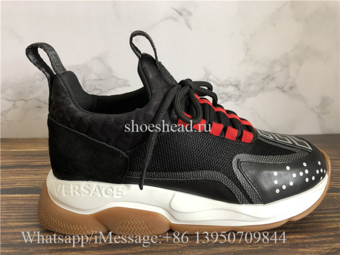 2Chainz Versace Chain Reaction Shoes Black Red