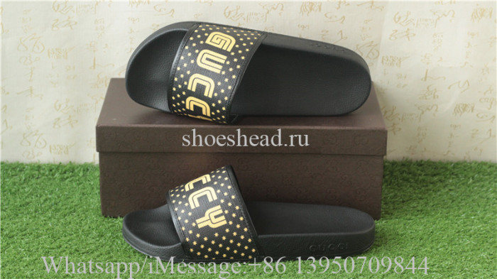 Gucci Guccy Van Canvas Slipper