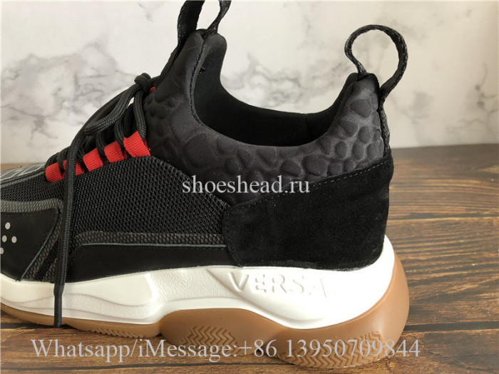 2Chainz Versace Chain Reaction Shoes Black Red