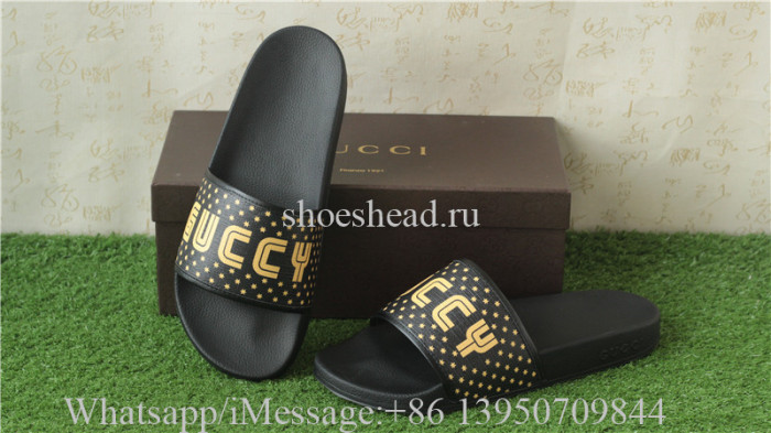 Gucci Guccy Van Canvas Slipper