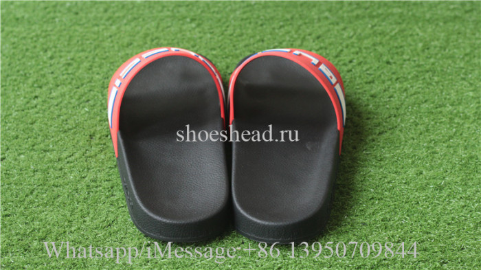 GG Gucci Logo Red Slipper