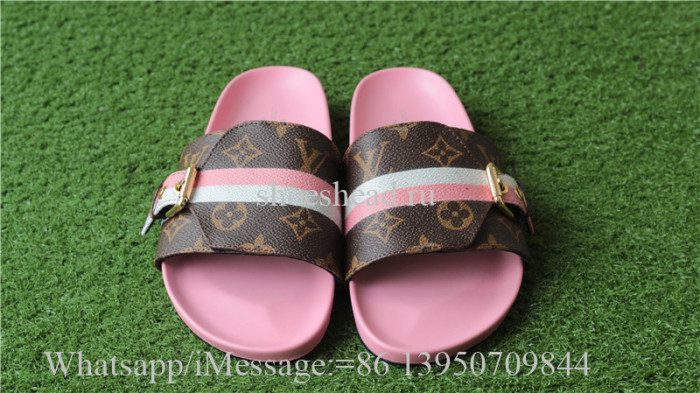 Louis Vuitton Pink Women Slides