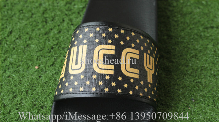 Gucci Guccy Van Canvas Slipper
