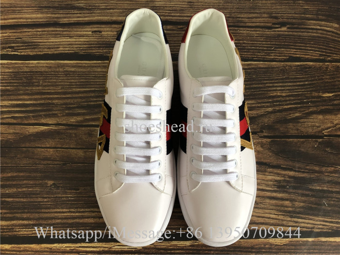 Gucci Ace Embroidered Low Top Sneaker Loved