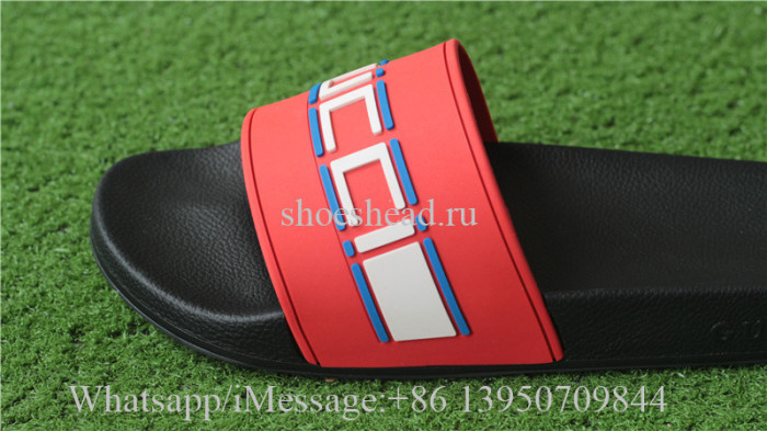 GG Gucci Logo Red Slipper