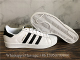Adidas Superstar Sneaker Black White