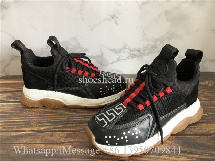 2Chainz Versace Chain Reaction Shoes Black Red