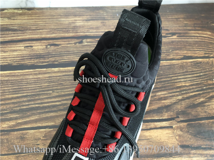 2Chainz Versace Chain Reaction Shoes Black Red