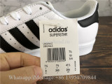 Adidas Superstar Sneaker Black White