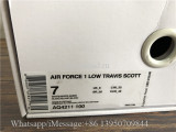 Travis Scott x Nike Air Force 1 Low White