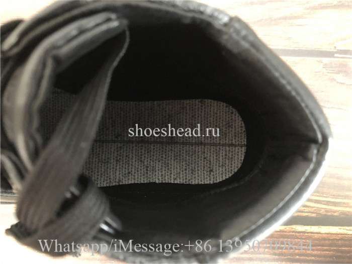 Gucci GG Supreme High-Top Sneaker Black