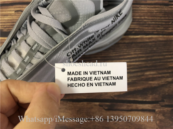 Best Version Off-White Nike Air Max 97 Menta