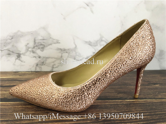 Christian Louboutin 554 Strass 85mm Heels