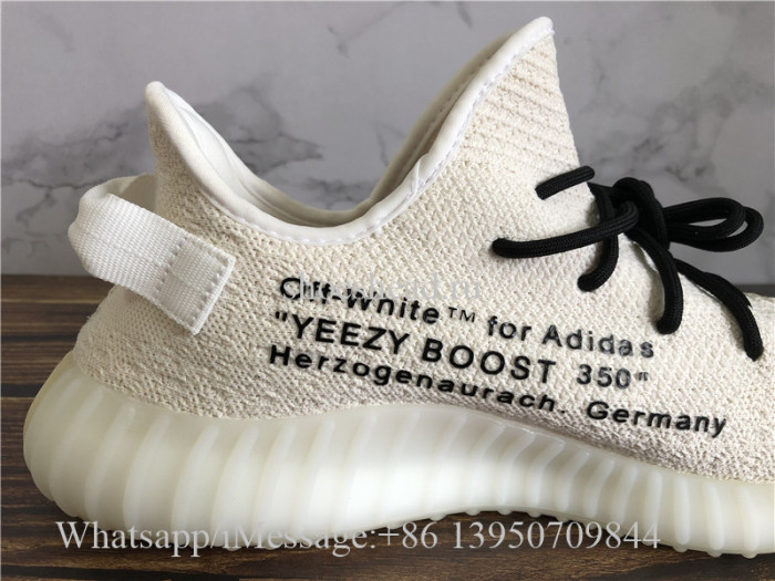 Off White x Adidas Yeezy Boost 350 V2 Cream Beige