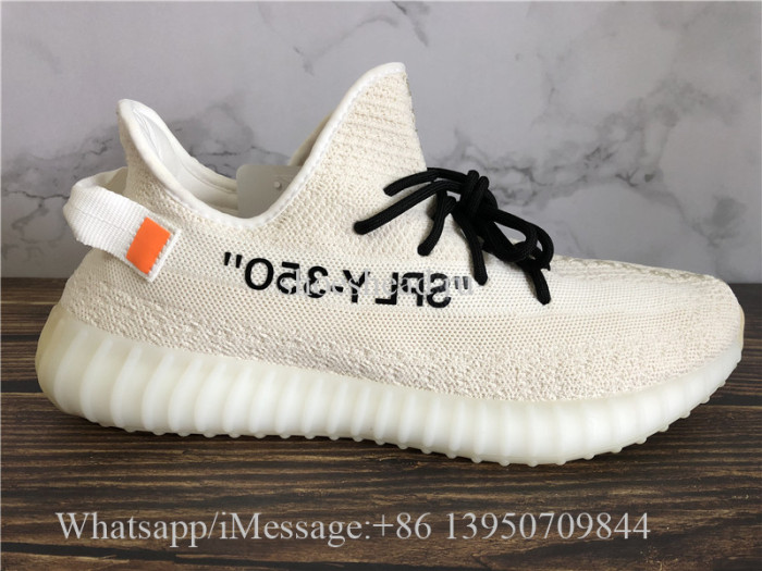 Off White x Adidas Yeezy Boost 350 V2 Cream Beige