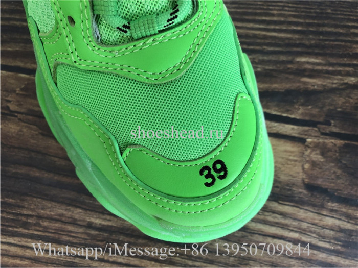 Balenciaga Triples S Neon Green Sneaker