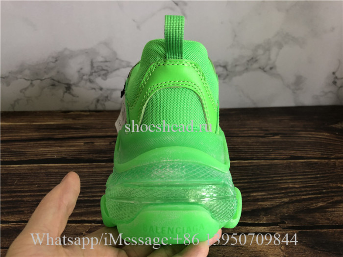 Balenciaga Triples S Neon Green Sneaker