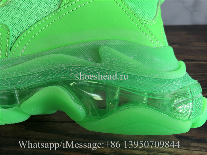 Balenciaga Triples S Neon Green Sneaker