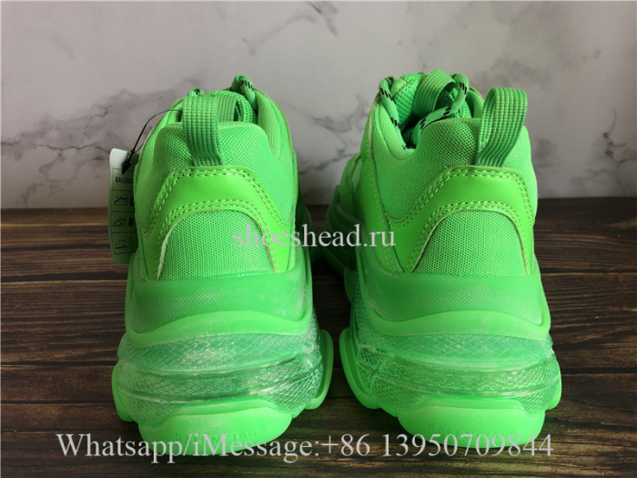 Balenciaga Triples S Neon Green Sneaker