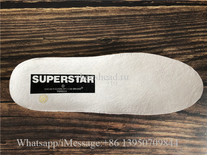 GGDB Golden Goose Deluxe Distressed Superstar Sneaker Black