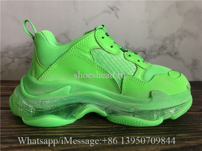 Balenciaga Triples S Neon Green Sneaker