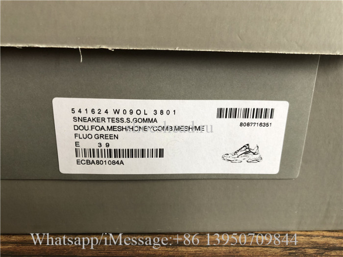 Balenciaga Triples S Neon Green Sneaker
