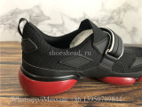 Prada Cloudbust Knit Sport Sneakers With Single Grip-Strap