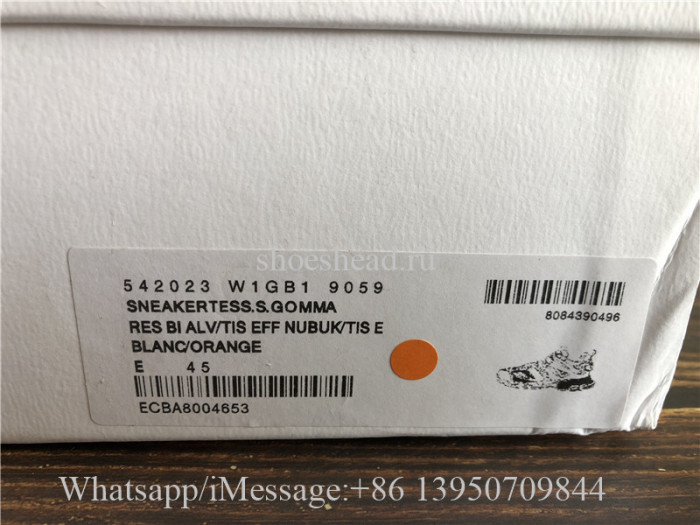 Best Version Balenciaga Track 3.0 Orange White Sneaker Tess.s.Gomma