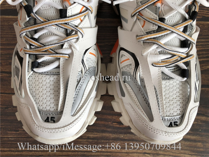 Best Version Balenciaga Track 3.0 Orange White Sneaker Tess.s.Gomma