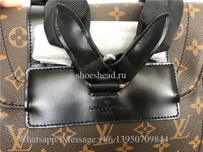 Louis Vuitton Christopher Monogram Macassar PM Brown Backpack